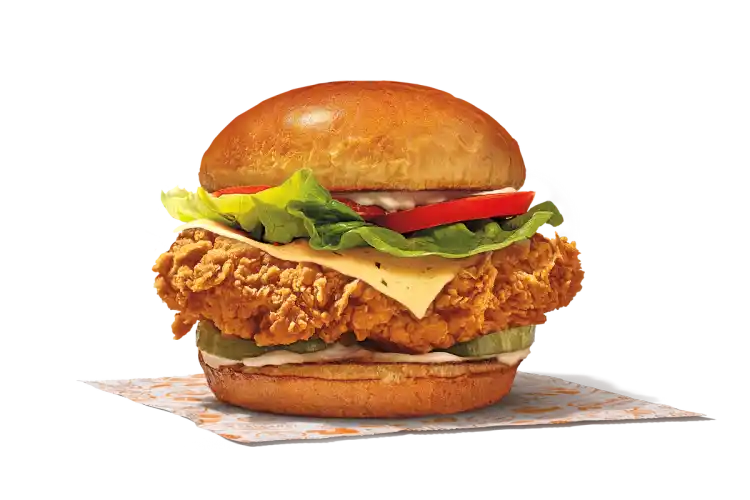 Popeyes Chicken Sandwich Deluxe Menu Item