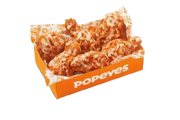 Popeyes Roasted Garlic Parmesan Wings Specific Menu
