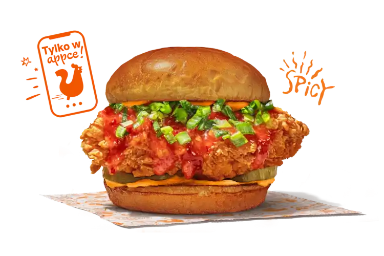 Voodoo Chicken Sandwich menu item